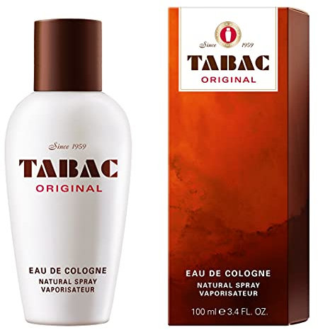 Tabac® Original | Eau de Cologne - Original Seit 1959 - würzig-frisch - dezente männliche Pflege - zeitloser Männerduft | 100ml Natural Spray Vaporisateur