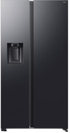 Samsung Side by Side RS70F65KEF/EF Kühlschrank mit Wasser-/Eisspender, Wifi mit AI Energy Mode, Total No Frost, SpaceMax, 635 L, BxHxT: 91,2 x 178,4 x 72,6 cm, Anthrazit