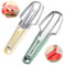 2 Piezas Cortador De Sandía 3 en 1, Tenedor para Sandia, Cuchillo De Sandia, Cortador De Sandia Acero Inoxidable, Watermelon Cutter