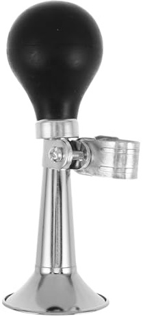 JECOMPRIS Corno da Bicicletta in Metallo 5 Pollici con Clacson ad Aria ad Alto Volume, Campanello per Bici Adulti Compatibile Mountain Bike, Accessorio Sicurezza per Ciclismo Urbano