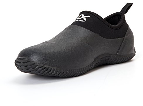 Duck and Fish Neoprene MOC Hunting Garden Shoe (12 US) Black