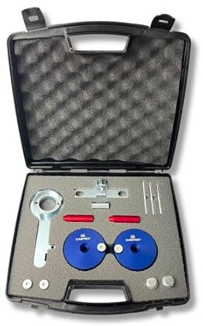 CASTEX Motor-Einstellwerkzeug Nockenwellen Motor Zahnriemen Wechsel Arretierung-Satz für Ford Focus 2.0 TDCi EcoBlue - Made in EU