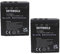 EXTENSILO 2X Akku kompatibel mit Revue DC 10.1, DC 100, DC 80, DC 80 SZ, DC 8000, DC 840 XS Kamera (1250mAh, 3,7V, Li-Ion)