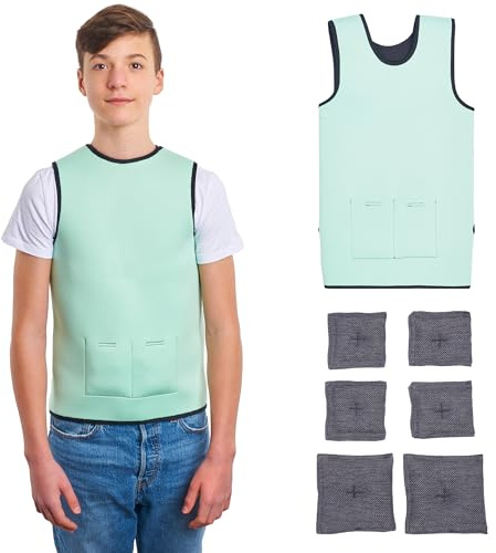 Adjustable Infant Weighted Vest | Deep Pressure Comfort | For Kids With ADHD | Sensory Clothes for Autistic | Weighted Compression Vest for Kids