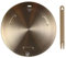 Induktions-Adapterplatte, Lifenergric Wärmeverteiler, Simmerplatte für Glas, Elektroherd, Wärmeverteiler mit abnehmbarem Griff, Induktionskonverterscheibe für Kochgeschirr-Zubehör, 20,1 cm