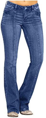 Jeans Bootcut Femme Pas Cher Coupe Droite Jean Large Femmes Taille Basse Ultra Confortable Baggy Jeans Wide Leg à Jambe Large Coupe Ample Pantalon Fluide éTé Denim Pants Ventes Flash