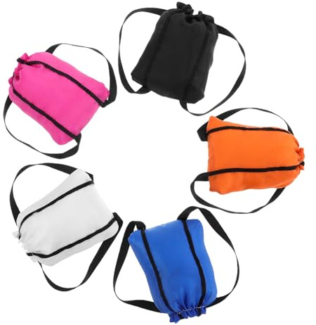 Milisten 5 pièces Mini Sac à Dos Poupée Sac de Rangement pour Accessoires et Jouets Garçon Fille pour Fêtes d'anniversaire et Organisation
