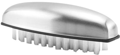 MAJORMENCH Edelstahl Seifen Handwaschbürste Klein Geruchsentfernung Mit Nylonborsten Für Nagelreinigung Bad Küche Geruchsneutralisierung