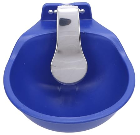 Jeffergarden Abreuvoir Automatique, Construction en Métal et ABS, Abreuvoir Facile à Installer pour Chevaux et Chèvres, Système d'alimentation en Eau sans Effort