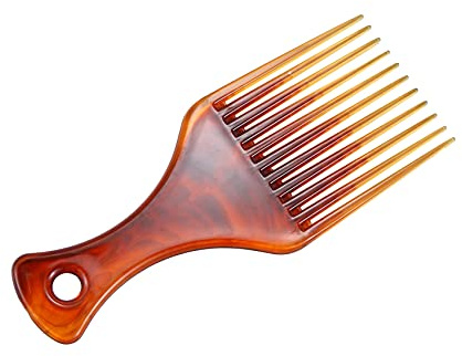 Barabesty Peigne à cheveux - Fourchette à cheveux - Brosse à cheveux bouclée - Outil de coiffure pour homme et femme
