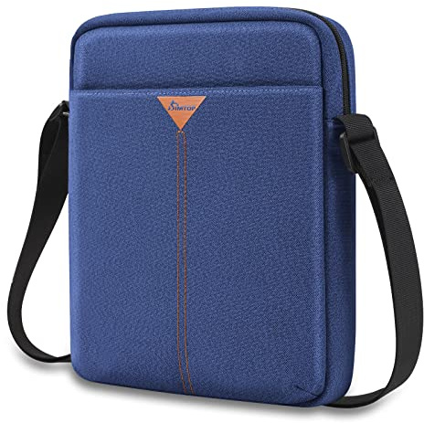 SIMTOP Custodia Ipad per 9-11 Pollici, iPad Air 2023, Custodie Ipad 10.9 Accessori per Tablet IPad Air 4, 10.2, Borsa a Tracolla per Tablet, Borsa a Tracolla Tablet(Blu)
