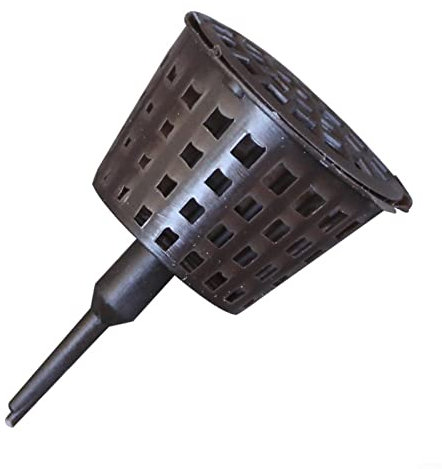 100 cestas de malla de fertilizante, orquídeas, fertilizante para jardín, bonsái, cesta de abono para bonsai jugosas orquídeas bonsái