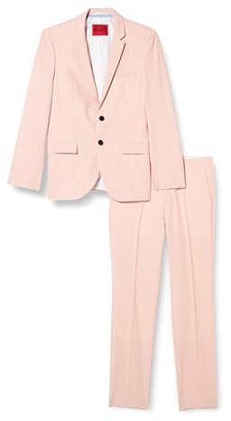 HUGO Arti/Hesten232X Traje, Light/Pastel Pink681, 44 para Hombre
