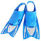 AQUAZON Joy Kinder Schwimmflossen, leicht anzuziehen, superflexibles Material zum Schwimmen und Schnorcheln in trendigen Farben Größen 28 - 35, Farbe:Blue, Größe:25/29