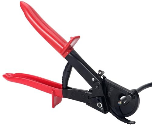 Faankiton Cortador de Trinquete, Cortador de Cable de Trinquete, Cortador de Carraca, Cortacables de Carraca, cortador de cables de alambre, Corte de cable para Cables de Cobre Aluminio Hasta 325 mm²