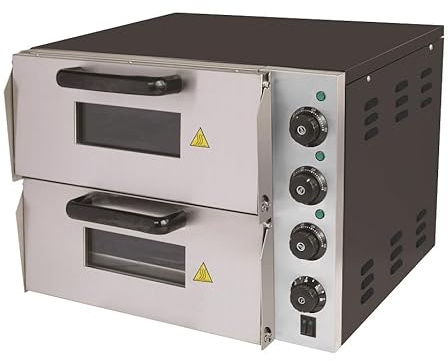 16 Commercial Single Deck Electric Pizza Oven with Stone