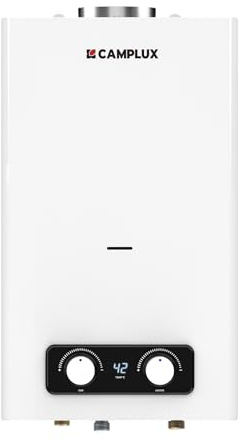 CAMPLUX 11 L Gas Varmvattenberedare, Låg NOx/ErP, Naturgas, 22 kW, 3V, för Kök/Balkong, BD300CTNG