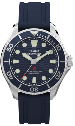 Timex Unisex Analog Quarz Armbanduhr Deep Water Meridian
