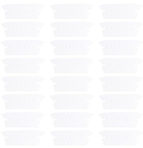 BCOATH 50 piezas Etiquetas para Carpetas Transparentes Colgantes con Separadores de Papel Reutilizables y Fáciles de Leer Organizador Práctico para Oficina y Estudiantes