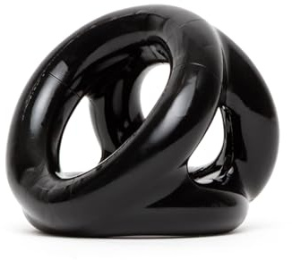 Lovehoney Stretchy, Flexible Triple Cock Ring & Ball Sling Male Sex Toy | Penis Ring Enhancer for Shaft and Balls, Adult Toy for Couples Pleasure, Harder Erection Support & Long-Lasting Sensations