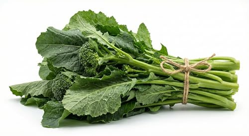 Semi Cime di Rapa Centoventina 6g | Semi Ortaggi da Coltivazione Varietà Tradizionale Italiana | Germinazione Rapida | Ideali per Orto e Vaso