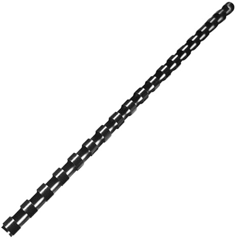 TOTiyea 200 Pack Plastic Binding Comb Spines,5/16 Inch Diameter,40 Sheet Capacity,Letter Size (8.5x11 Inches) Black Color Binding Comb Spines