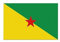 Stormflag Drapeau Guyanais France 60x90cm Drapeau Guyane française 2x3ft Polyester 90g avec œillets et Double couture