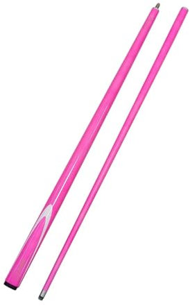 Ronyme Snooker-Queue, 9,5 mm Spitze, tragbar, 145 cm, 2 Abschnitte, 1/2 geteilt, Billardstock, Pool-Queue für das Spieltraining zu Hause, Männer und Frauen