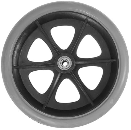 HOMSFOU 1pièce Roues De Avec Pneus Pleins Accessoires Universels Pour Fauteuils Roues Résistantes à Usure Pour Utilisateurs Seniors Et Patients