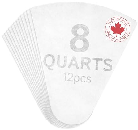 The Felt Store Reemay Maple Syrup Pre-Filter Cones -100% Food-Grade Polyester, Reusable Maple Syrup Strainers for Clear Syrup, Prolong Filter Life - Spring Maple Sugaring & DIY Syrup Making - 12 pcs