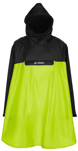 VAUDE Valero poncho, regnponcho med ärmar, vattentät och vindtät