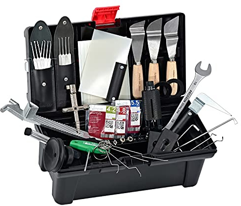 MULTIPICK Caja del cuidador Pro 2 [73 piezas] Ganzuas Cerrajeria profesional - Herramientas para Cerrajeria - Ganzua Cerrajeria - Ganzua para Abrir Puertas - Kit para Abrir Puertas - Cerrajero
