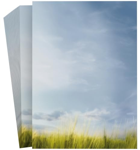 Brevpapper | Jever | 50 ark naturligt motivpapper DIN A4