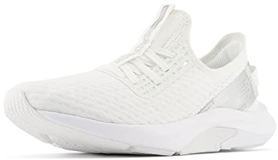 New Balance Women's DynaSoft Nergize Sport V2 Cross Trainer, White/White/Quartz Grey, 9 M