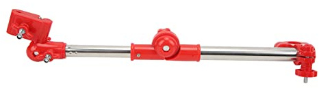 MOUMOUTEN Paraply Mount Stand, Cykel Paraply Stands i rostfritt stål, 360 graders vridbar utomhusvagn Skuggning Paraplyhållare för cykelvagn rullstol(Red)