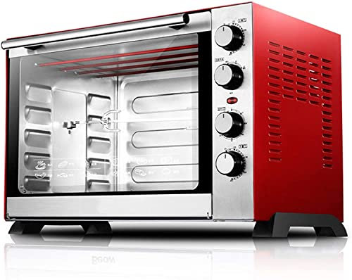 CAZARU Four à Micro-Ondes Solo en Argent Tact Four électrique Simple intégré - Four halogène à Convection de qualité supérieure en Acier Inoxydable Idéal pour rôtir, Cuire au Four Happy Life