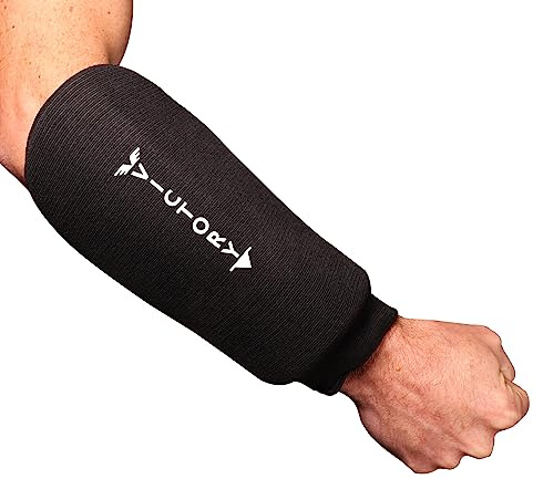Victory Martial Arts Padded Arm Sleeves - Forearm Guards - Pair (Large)