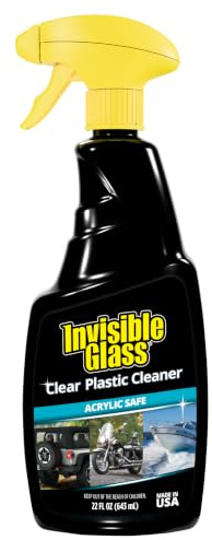 Invisible Glass Clear Plastic Cleaner, 22 fl oz, 92084
