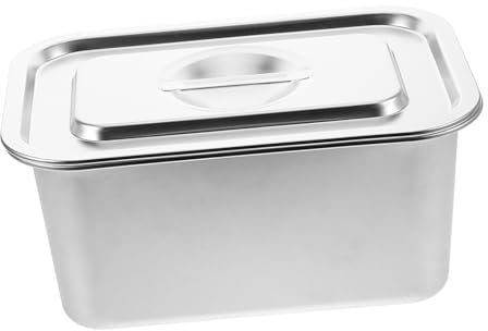 Alipis Contenedor Compost Residuos Comida Cocina Acero Inoxidable Tapa Compacto