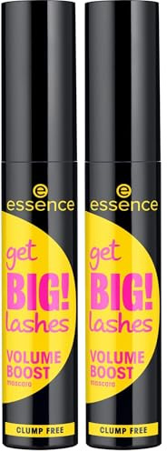 Essence - Máscara de pestañas Get Big Lashes Volume Boost (Lot de 2)