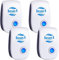 Ultrasuoni Anti Zanzare, 4 Pack Ultrasuoni Mouse e Ratti & Insetti Repellente Elettronica, Repellente Ultrasuoni Antiroditori Insetti Anti Insetti, Zanzare, Formiche, Ratti, Ragni