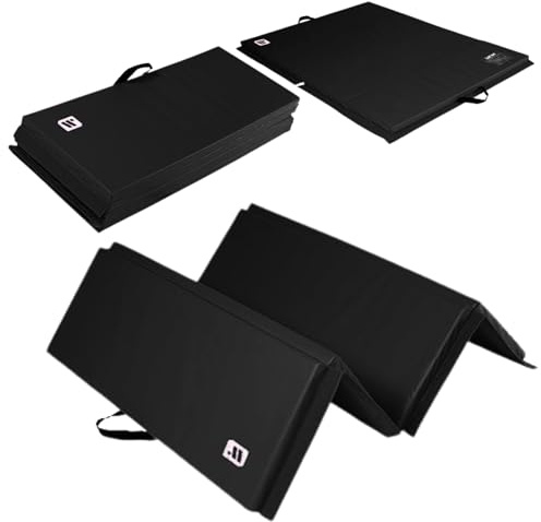 We Sell Mats - 4 ft x 6 ft x 2 in Personal Fitness & Exercise Mat for Home Workout - Lightweight and Folds for Carrying – All Purpose Home Gym Mat – Thick Mat for Yoga, Pilates, Stretches, and Floor Exercises