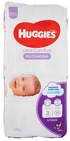 Huggies Windelhöschen Größe 3, 6-11 kg, 44 Stück