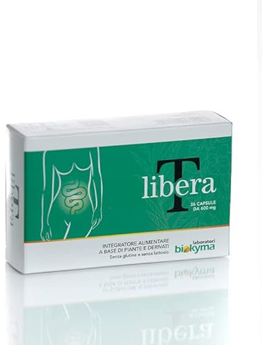 BIOKYMA T-LIBERA senna pepe frangola aloe malva rabarbaro piante curative stipsi