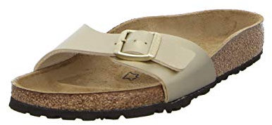 BIRKENSTOCK Damen Pantolette Madrid Birko-Flor normal Gold 40