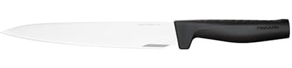 Fiskars Tranchiermesser, Hard Edge, Elegantes Design, Gesamtlänge: 35,1 cm, Rostfreier Stahl/Kunststoff, 1051760