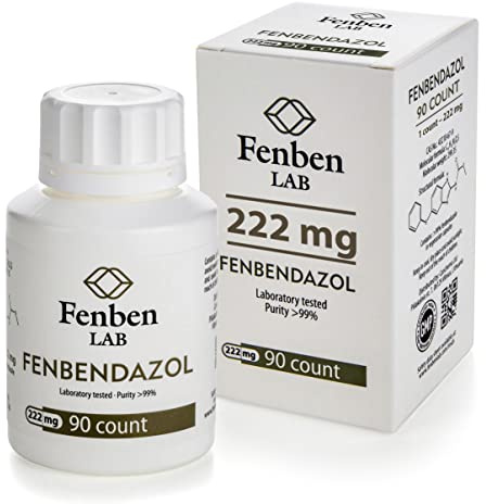 Fenben 222mg Pureté > 99,9% de Fenben Lab Certificat d'analyse testé en laboratoire certifié 90 gélules