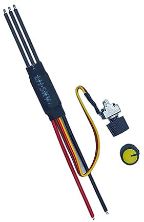 Trefas borstlös motordrivrutin DC 7-26 V hastighetsregulator med potentiometer för 2-6S LiPo DC motor drivkort (20A)