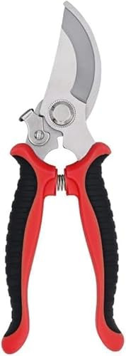 Sécateur à contournement Jütze, sécateur pour branches fraîches, fleurs et brindilles, lames en acier de haute qualité, sécateur ergonomique et antidérapant, longueur : 19 cm