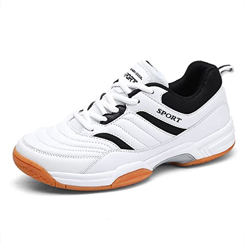 Scarpe da Badminton per Uomo, Scarpe da Badminton Leggere per Interni con Assorbimento degli Urti